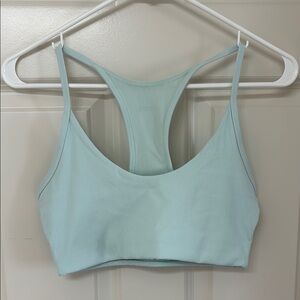 Light Mint Stori Racerback Sports Bra